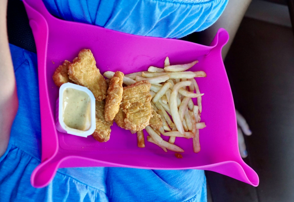 fast food tray for car